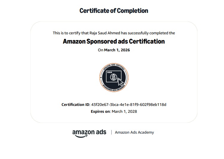 Amazon Sponsored Ads