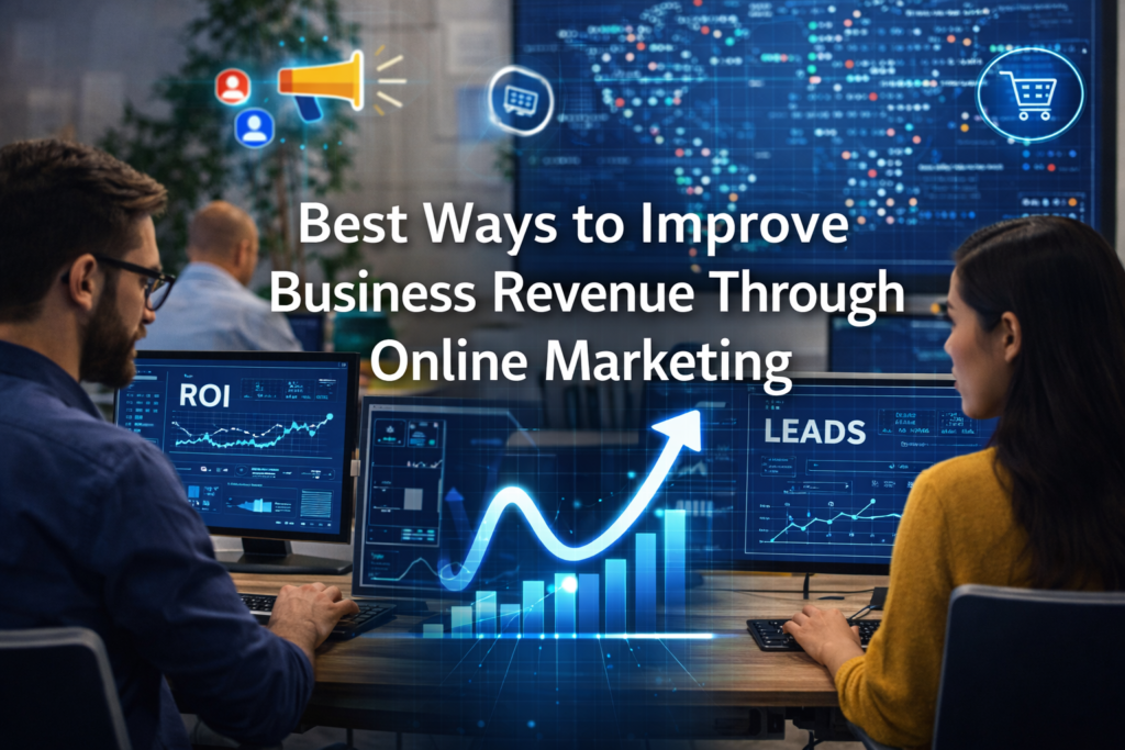 Best Ways to Improve Business Revenue Through Online Marketing