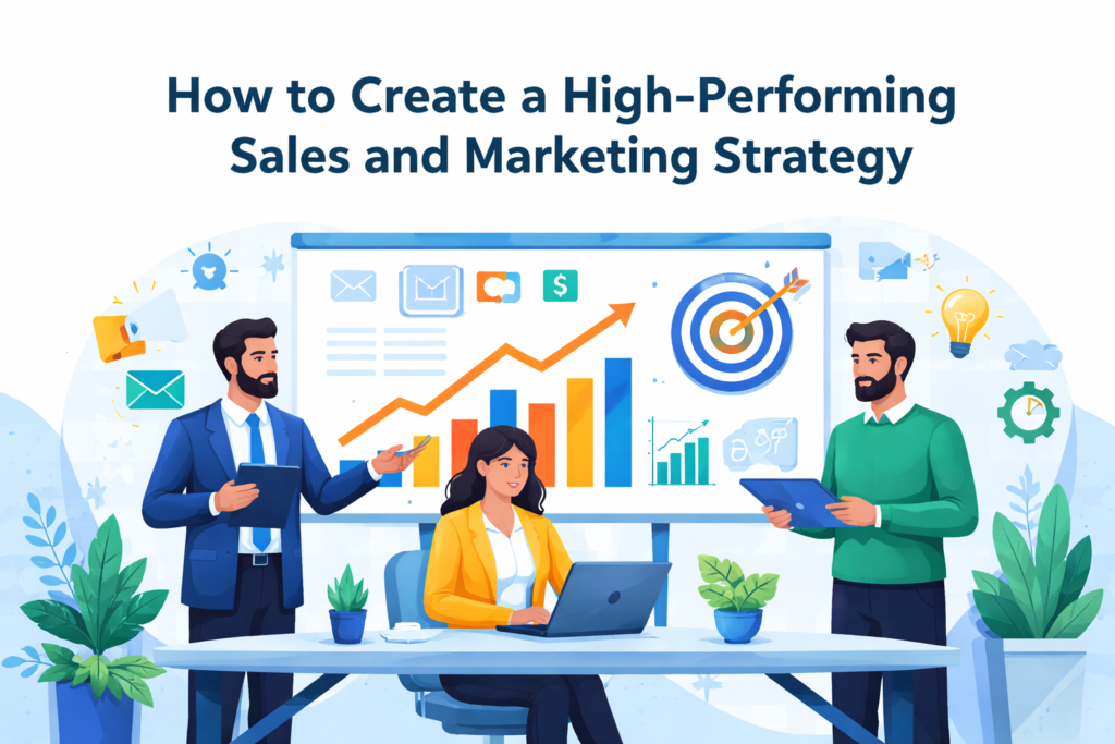How to Create a High-Performing Sales and Marketing Strategy