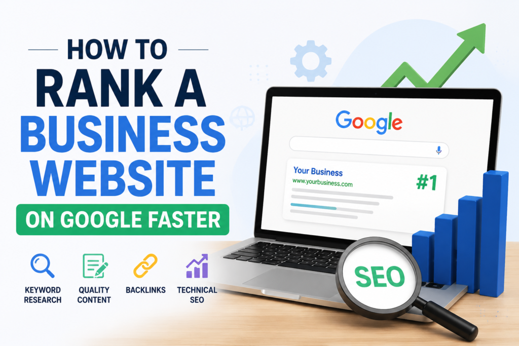 How to Rank Your Business Website on Google Faster